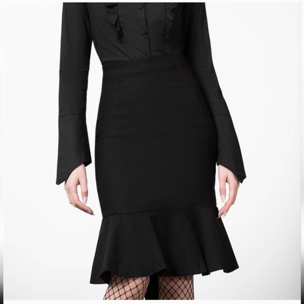Killstar Chantra Pencil Skirt